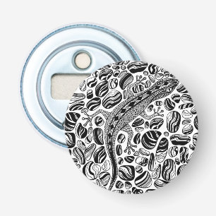Gecko and pebbles bottle opener