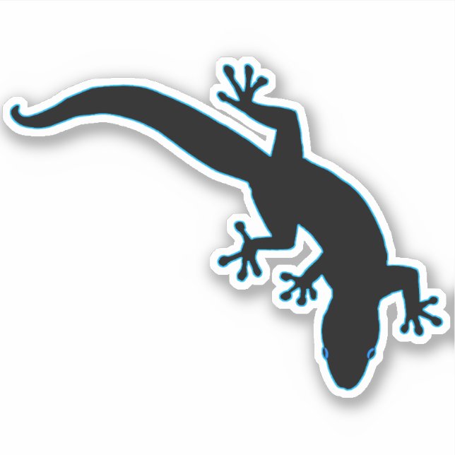 GECKO Blue Outline (Front)