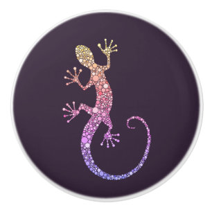 Gecko Ceramic Knob