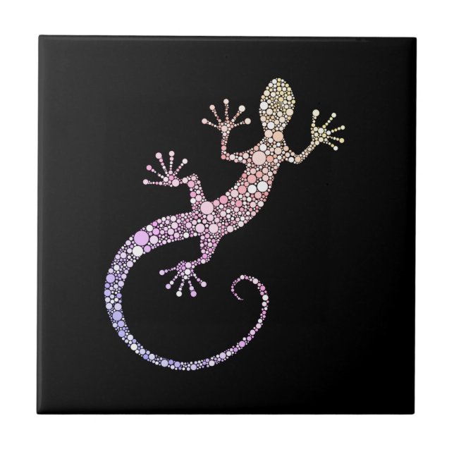 Gecko Ceramic Tile (Front)