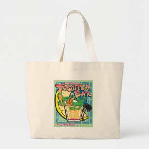 Gecko Charlies Margarita Bar Large Tote Bag