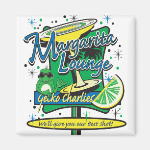 Gecko Charlies Margarita-Cocktail-Lounge Magnet