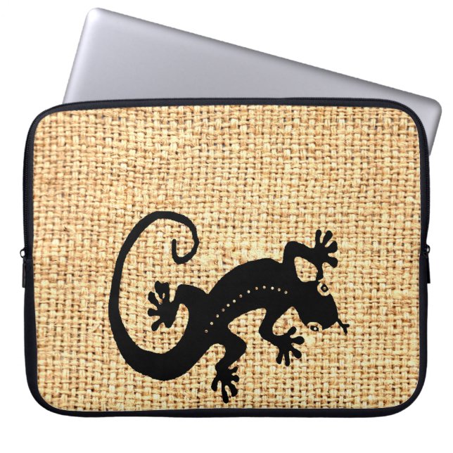 Gecko Coffee Laptop Sleeve (Front)