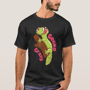 Gecko Crazy Cute Reptile Lizard T-Shirt