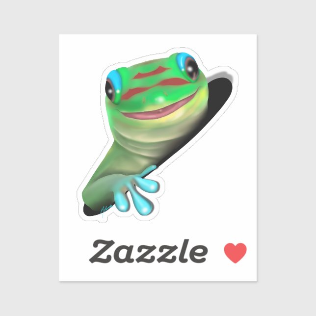 Gecko in a Hole (Sheet)