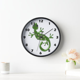 Gecko Lizard Clock