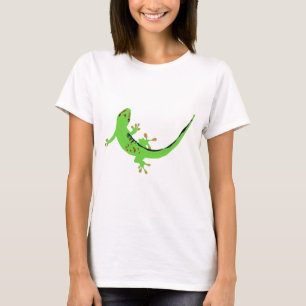Gecko Lizard Reptile Illustration T-Shirt