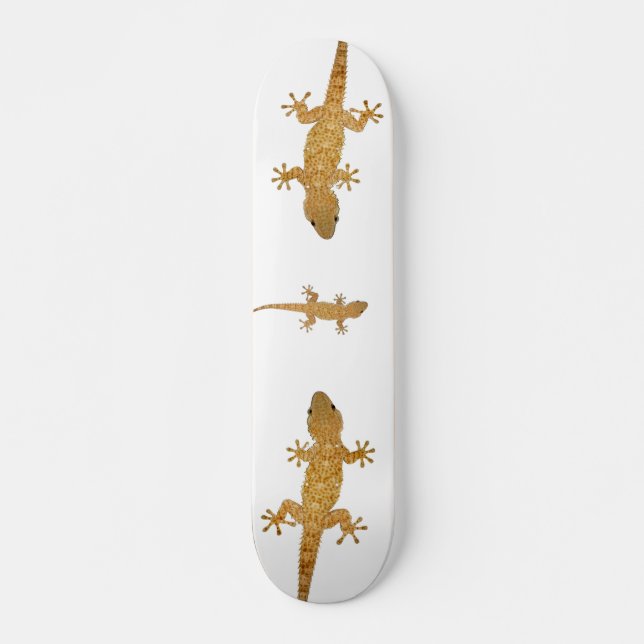 Gecko lizard reptile skateboard (Front)