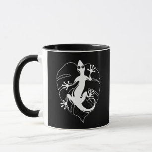 Gecko Lizard Silhouette Mug