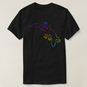 GECKO Multi-Colour Outline T-Shirt