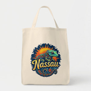 Gecko Nassau Bahamas Caribbean Tote Bag