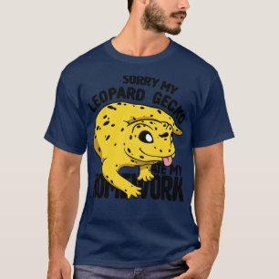 Gecko Owners Homework Leopard Gecko T-Shirt