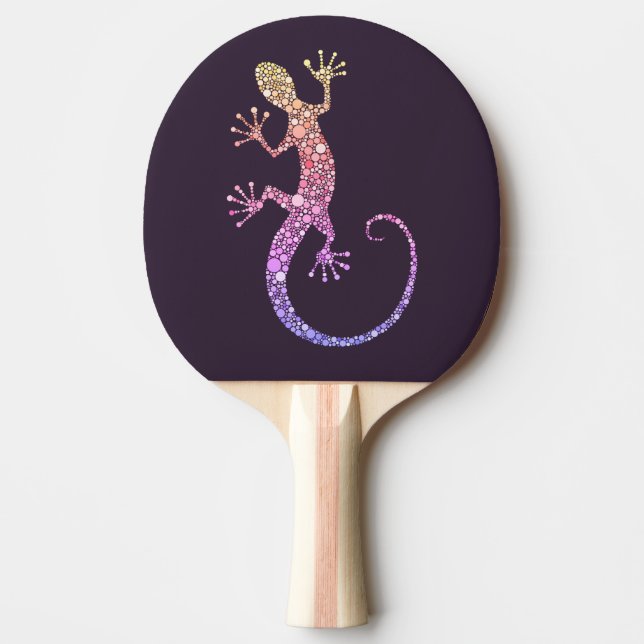 Gecko Ping Pong Paddle (Front)