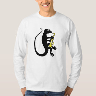 Gecko Saxophone Long Sleeve Shirt