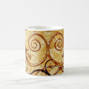 Gecko Spiral Twins Coffee Mug