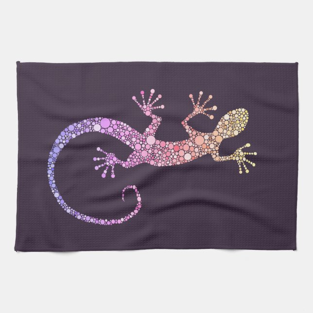 Gecko Tea Towel (Horizontal)