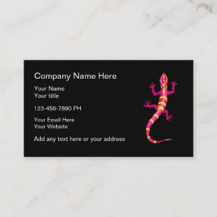 Gecko Theme Business Cards