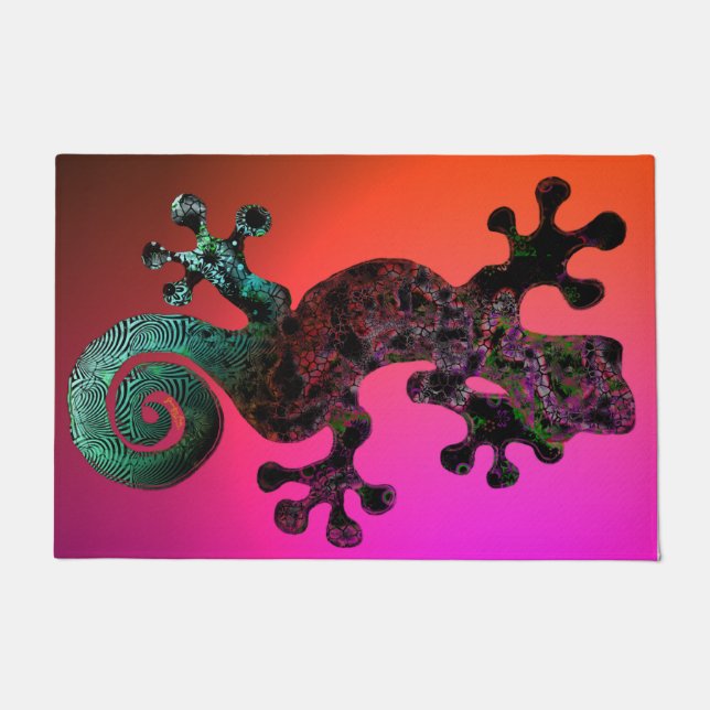 gecko welcome mat (Front)