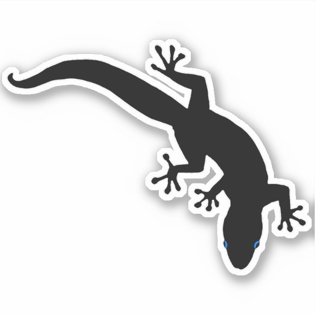 GECKO White Outline (Front)