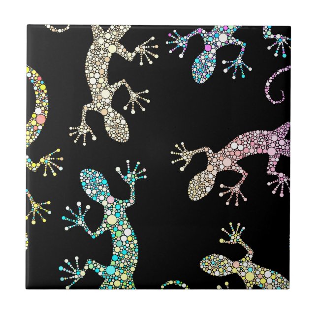 Gecko's Ceramic Tile (Front)