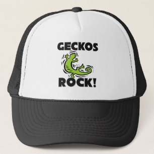 Geckos Rock Trucker Hat