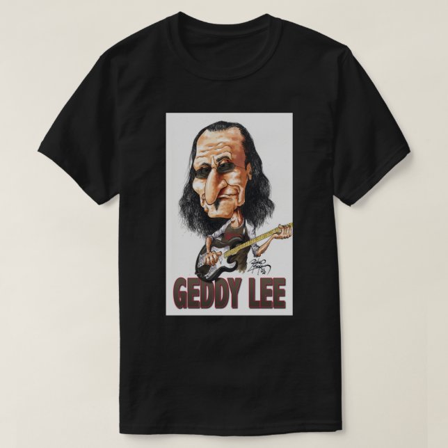 Geddy Lee Premium T-Shirt (Design Front)