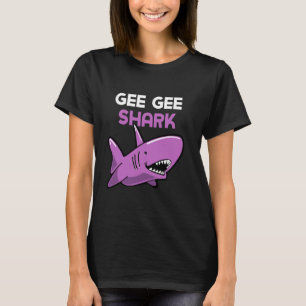 Gee-Gee Shark Funny Family Grandma GeeGee T-Shirt