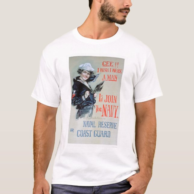 Gee!! I Wish I Were a Man (US02281) T-Shirt (Front)