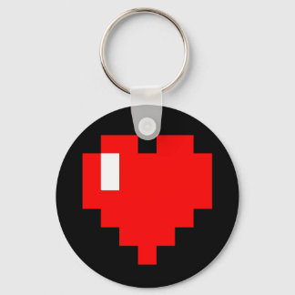 Geek <3 key ring