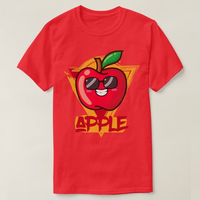 Geek Apple Eapple 6 T-Shirt (Design Front)