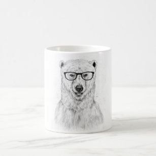 Geek bear coffee mug