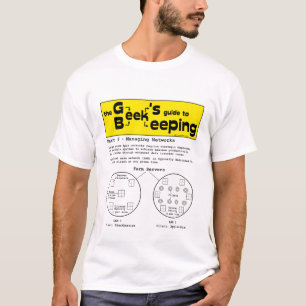 Geek Beekeeping (Networks) - White T-shirt