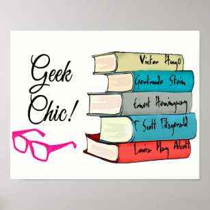 Book Geek Posters &amp; Photo Prints | Zazzle AU