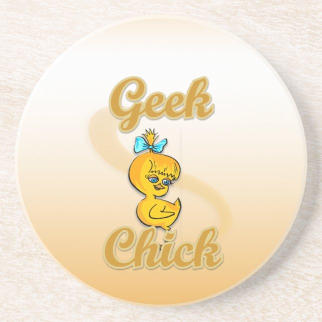 Geek Chick Coaster (Front)