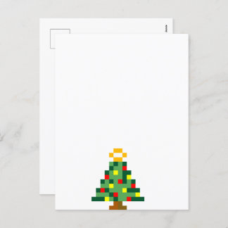 Geek Christmas Holiday Postcard