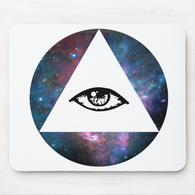 GEEK CLOTHING/secteye pad Mouse Pad (Front)