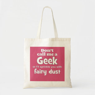 Geek fairy dust wf tote bag