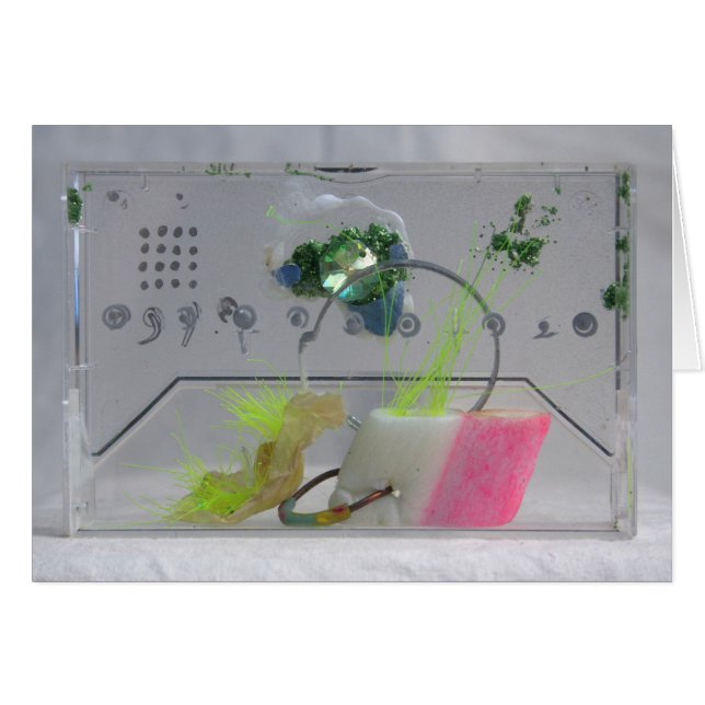 Geek Gem K7 1986 Mixed-media Card (Front Horizontal)