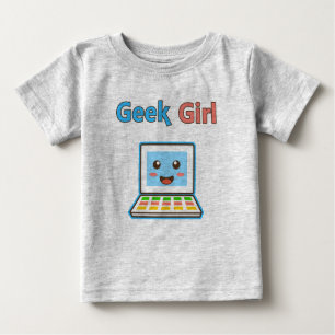 Geek Girl Baby T-Shirt