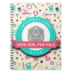 Geek Girl Pen Pals notebook