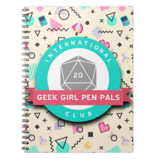 Geek Girl Pen Pals notebook