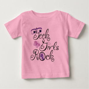 Geek Girls Rock Baby T-Shirt