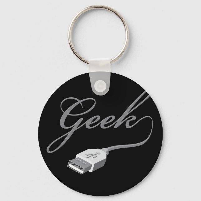 Geek Key Ring (Front)
