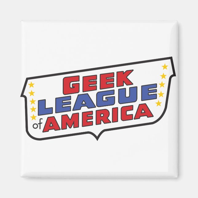 Geek League of America Magnet (Front)