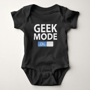 Geek Mode On Baby Bodysuit