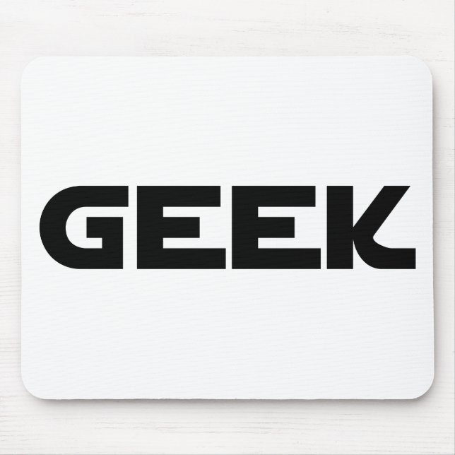 Geek Mouse Pad (Front)
