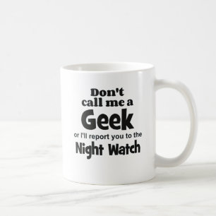 Geek Night Watch bf Coffee Mug