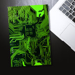 Geek Out Nerd PCB Green Electronic Circuit Board  Poster<br><div class="desc">PCB Circuit Board gifts for geeks or gifts for nerds.  Here's one for the Computer Nerd or Geeks in all of us.  Geek Out your Nerd with this PCB Electronic Circuit Board.  This is a close up picture of a printed circuit board or electronic circuit board.</div>