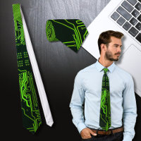 Geek Out Nerd PCB Green Electronic Circuit Board 