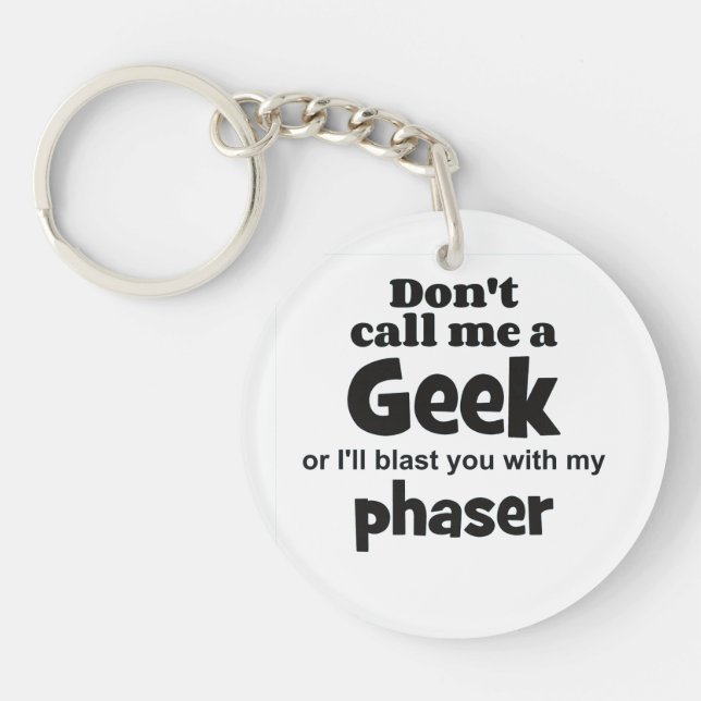 Geek phaser bf key ring (Front)